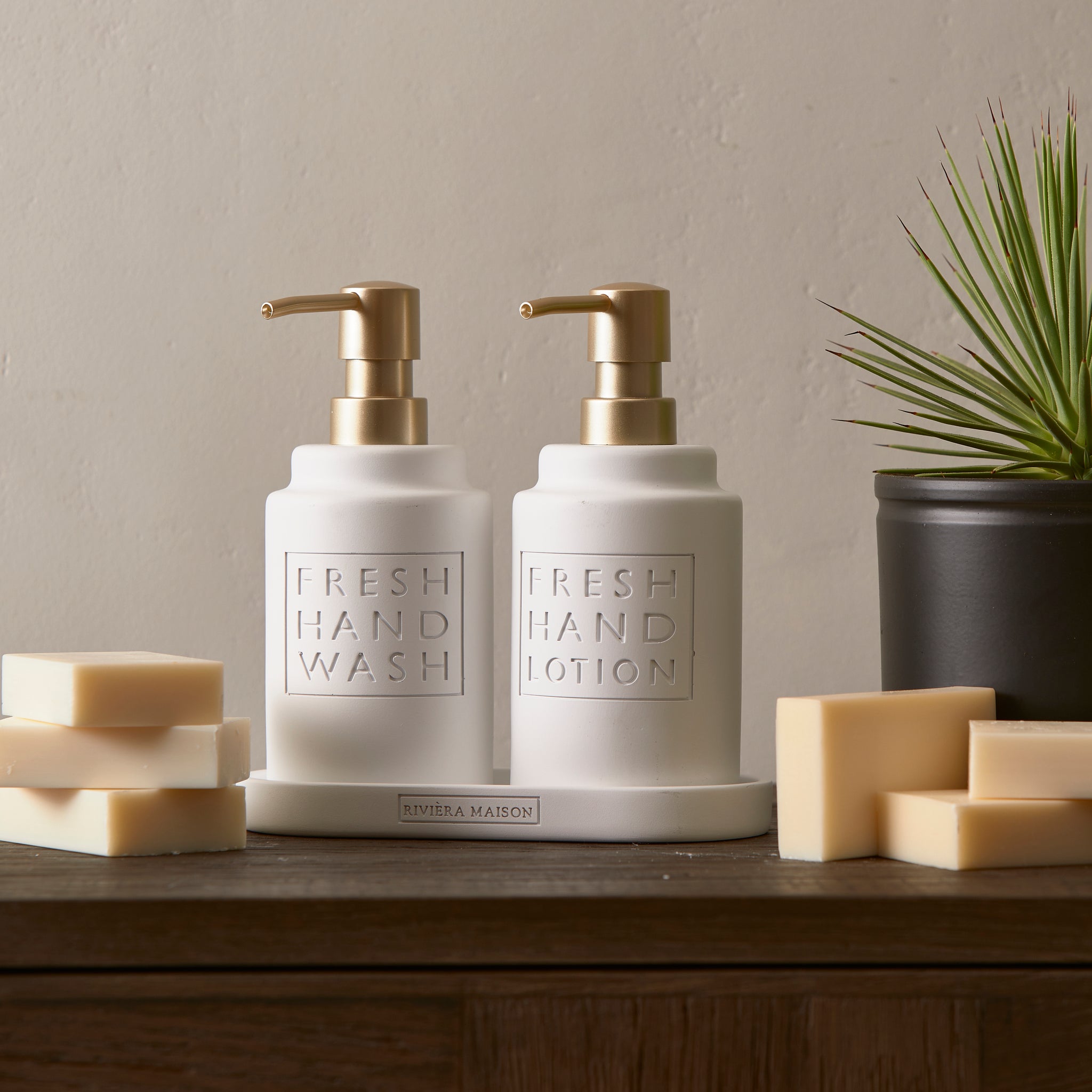 Zeep & lotion set Riviera Maison