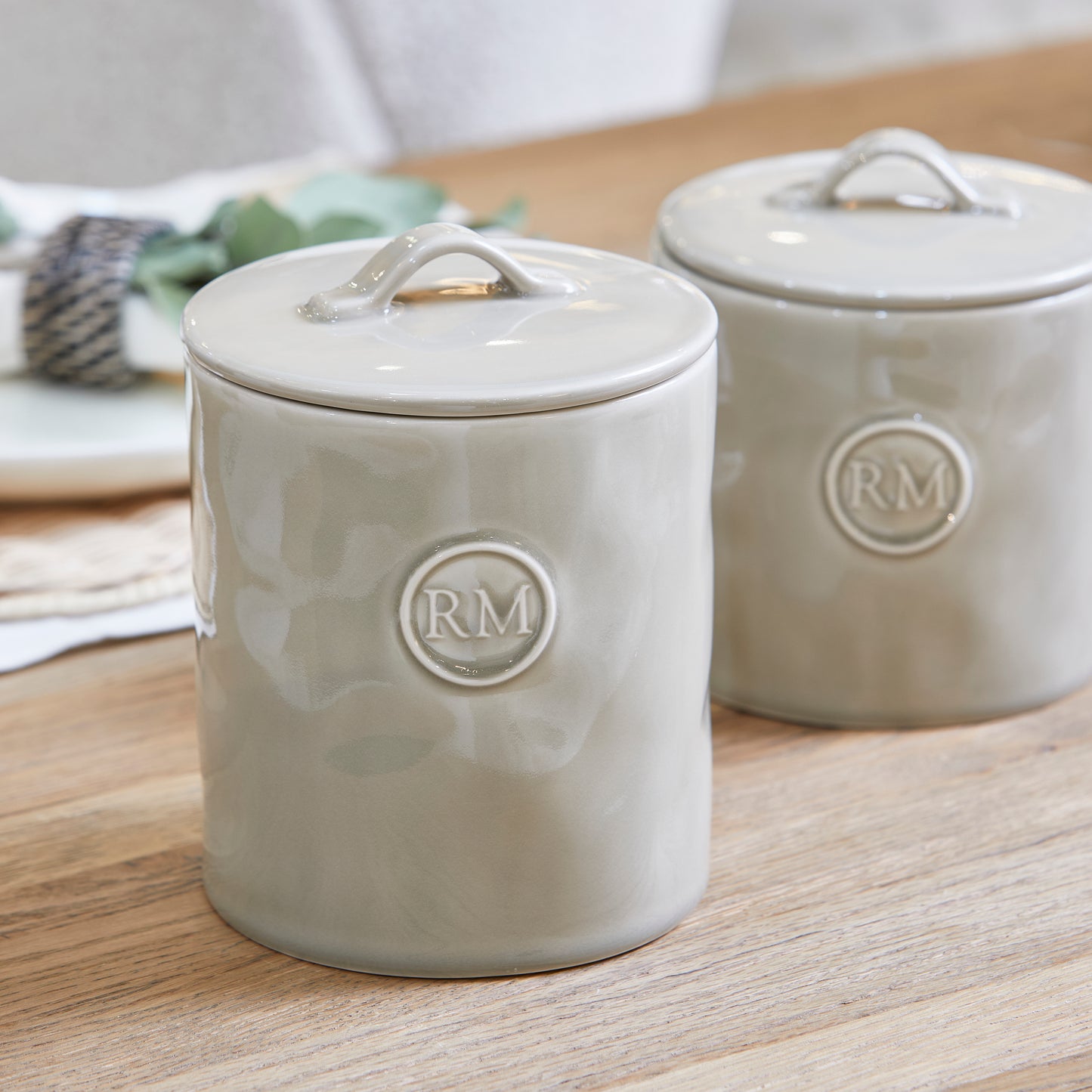 Voorraadpot Rivièra Maison Portofino M Flax