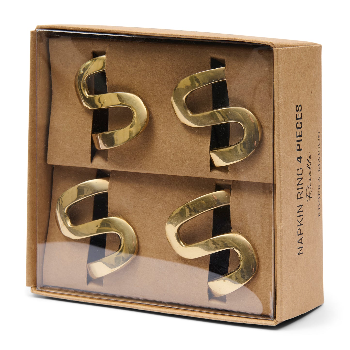RM – Roselle Napkin Ring 4 pieces