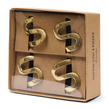 RM – Roselle Napkin Ring 4 pieces