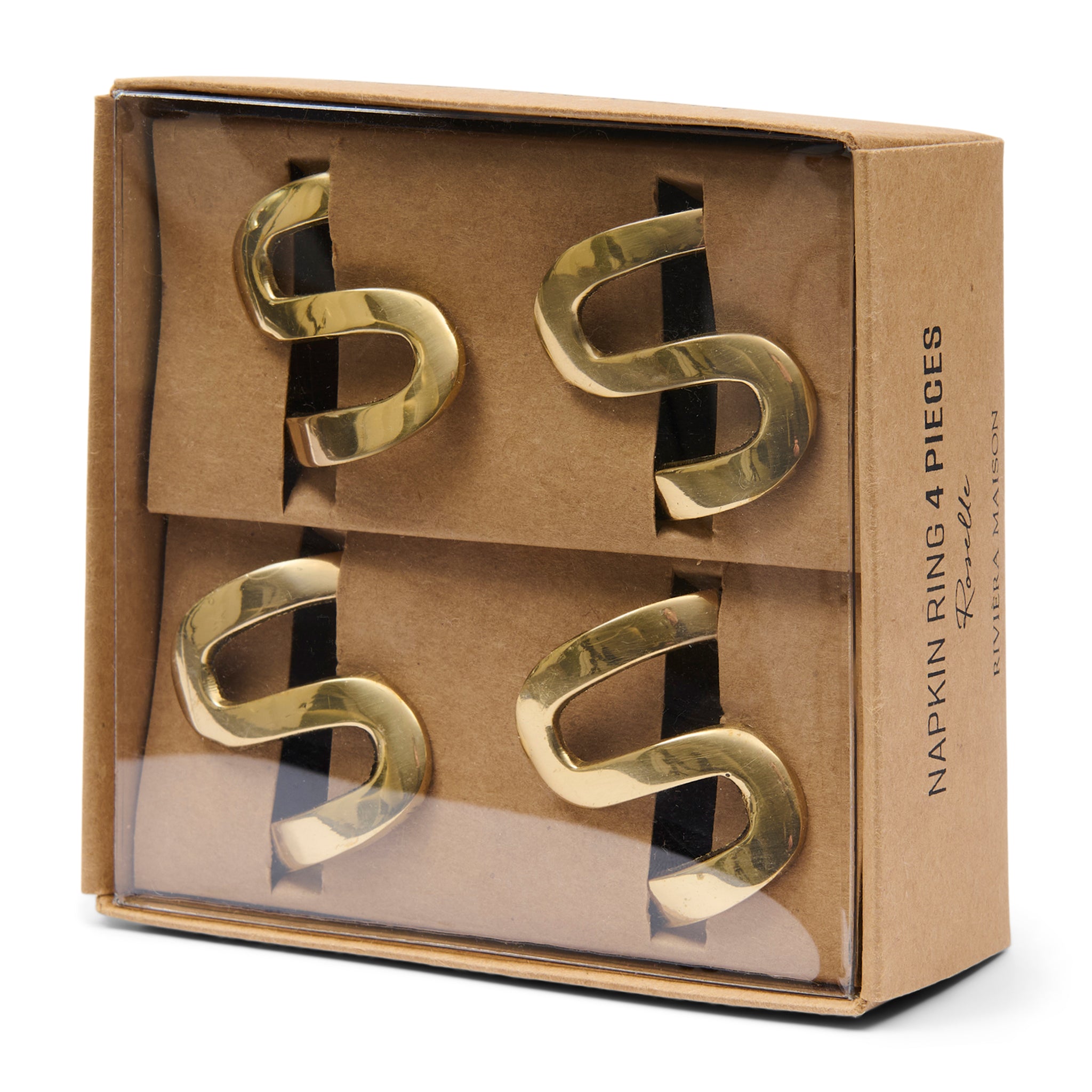 RM – Roselle Napkin Ring 4 pieces
