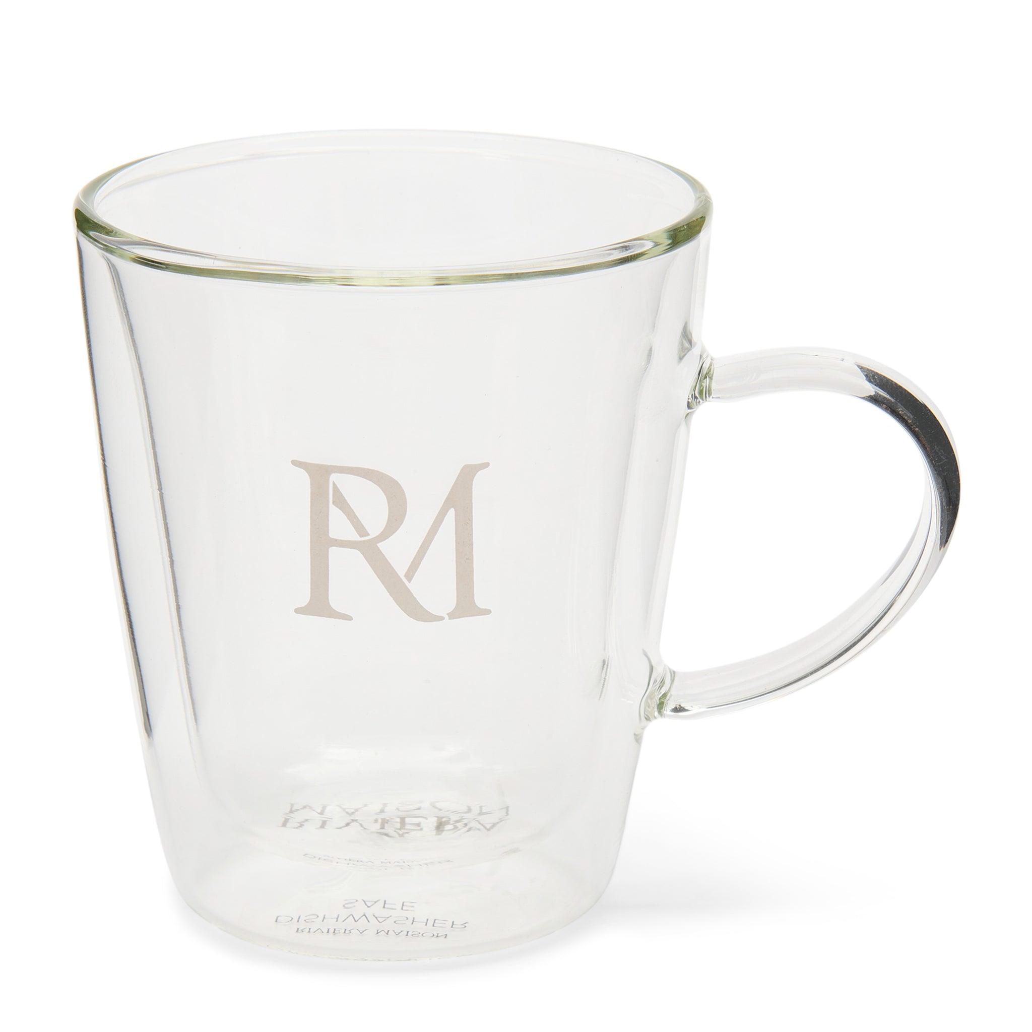 Rivièra Maison RM Monogram Dubbelwandig Glas maat Medium