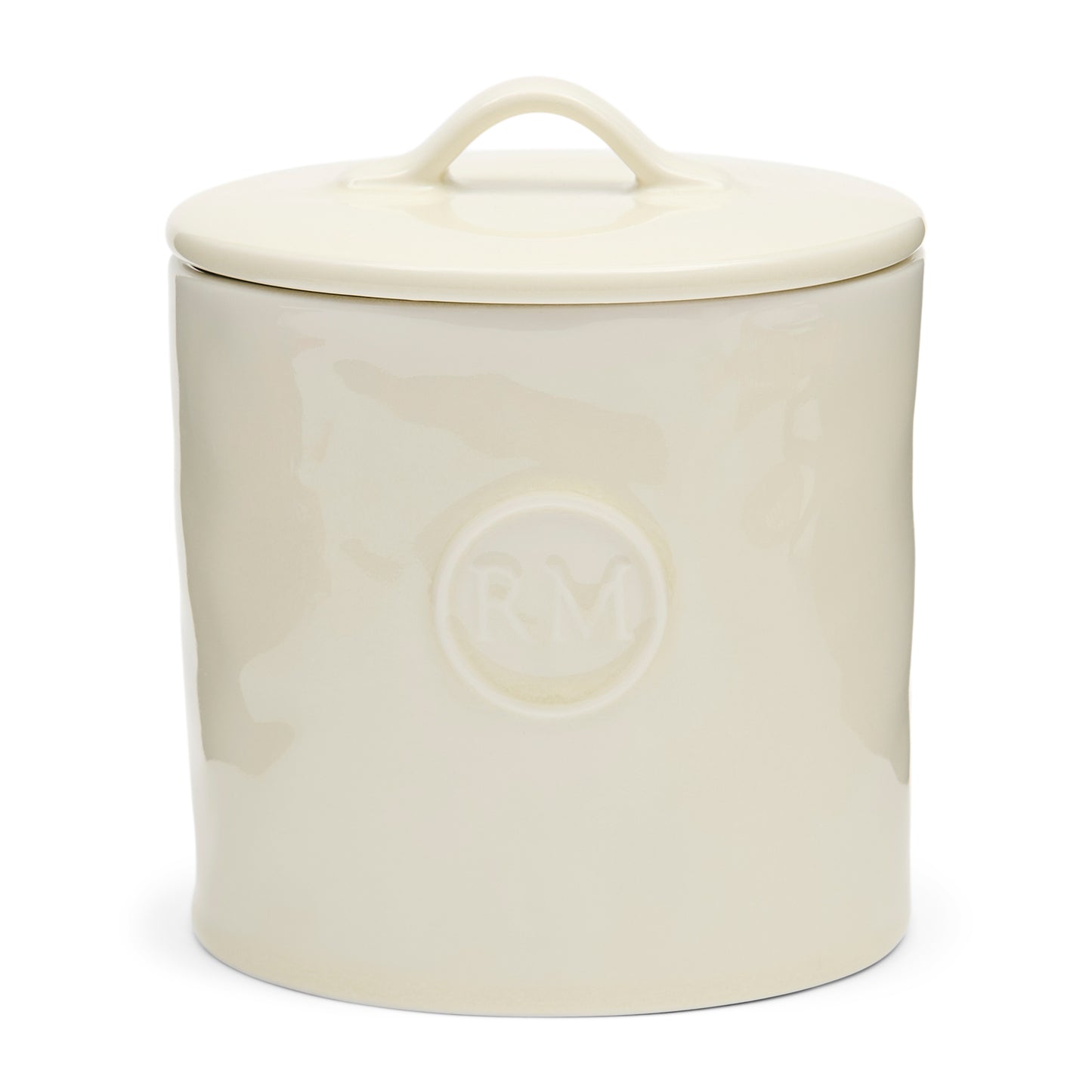 Portofino Storage Jar White M – RM