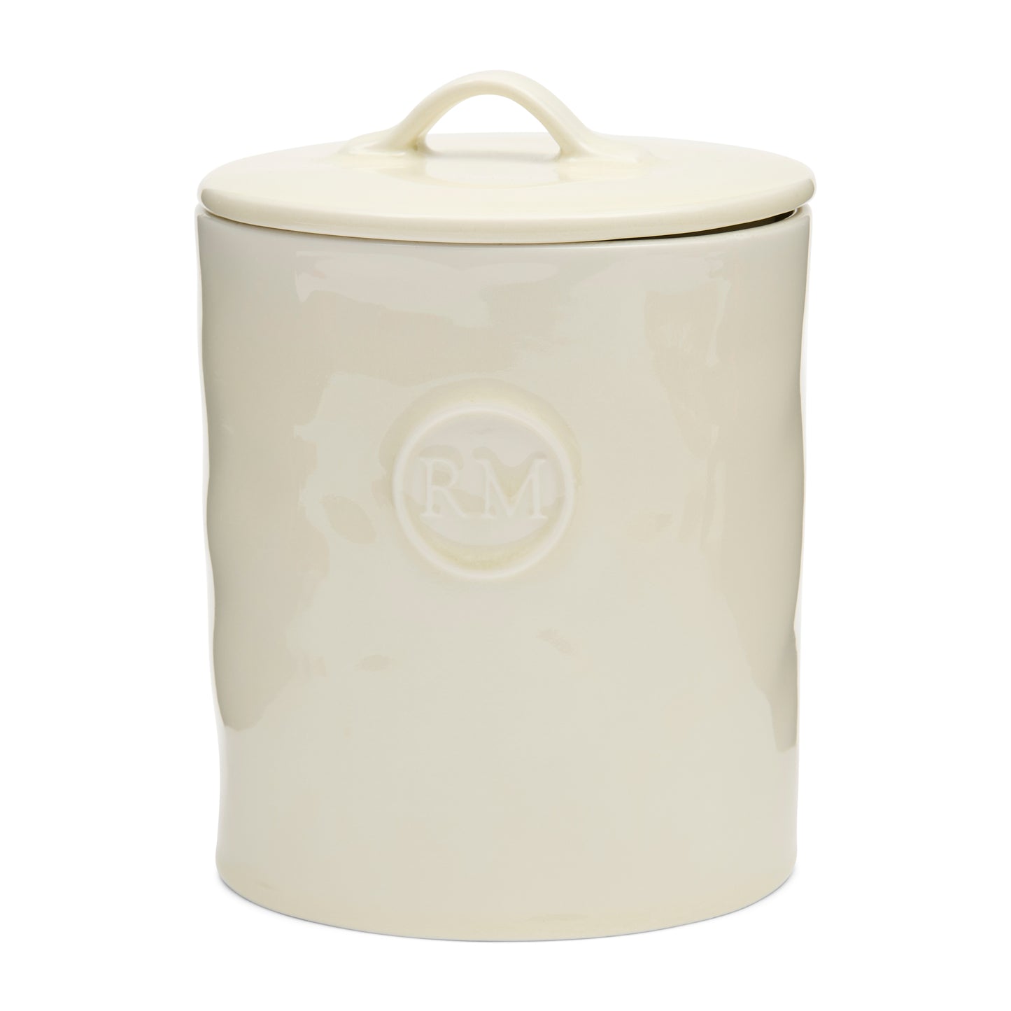 Portofino Storage Jar White S – RM