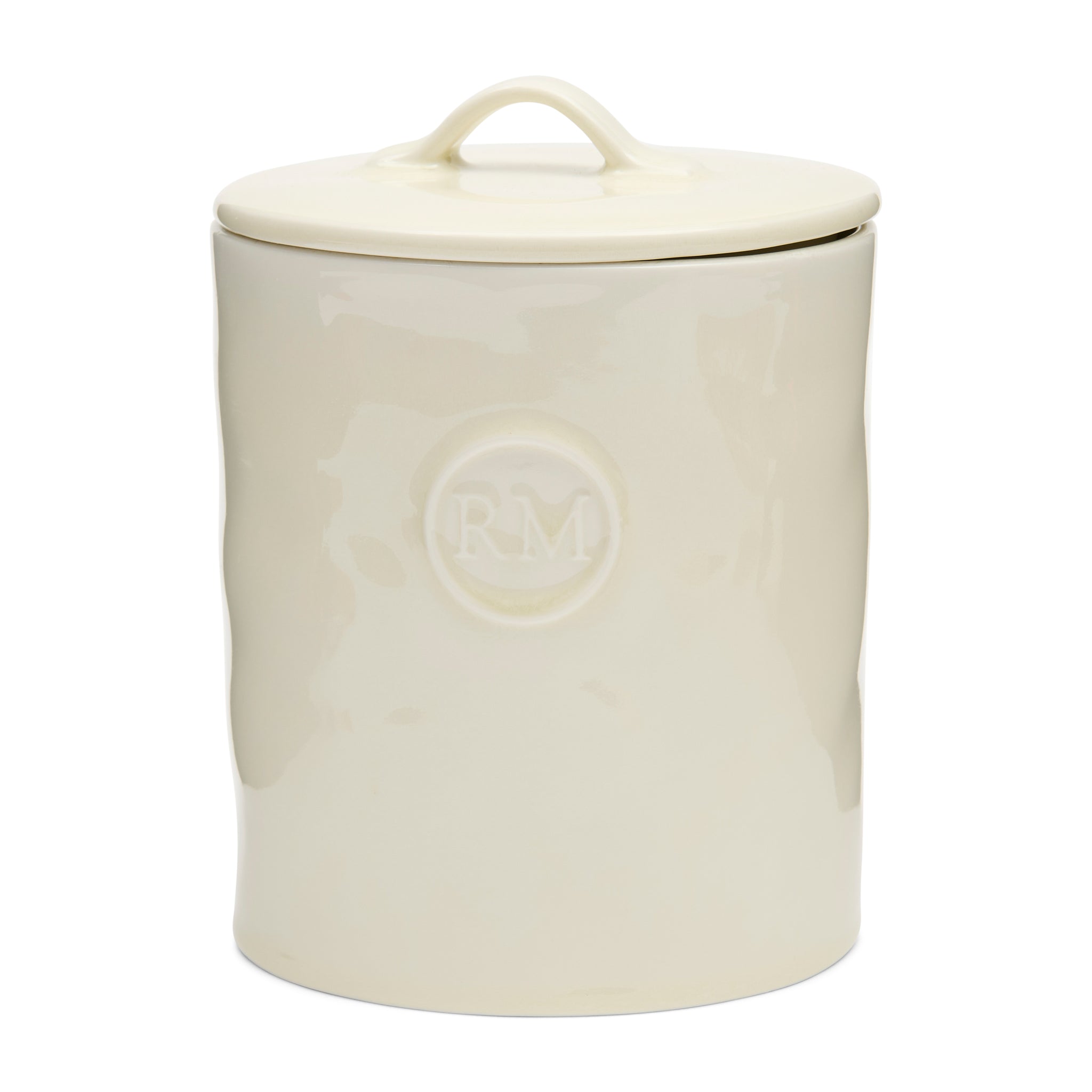 Portofino Storage Jar White S – RM