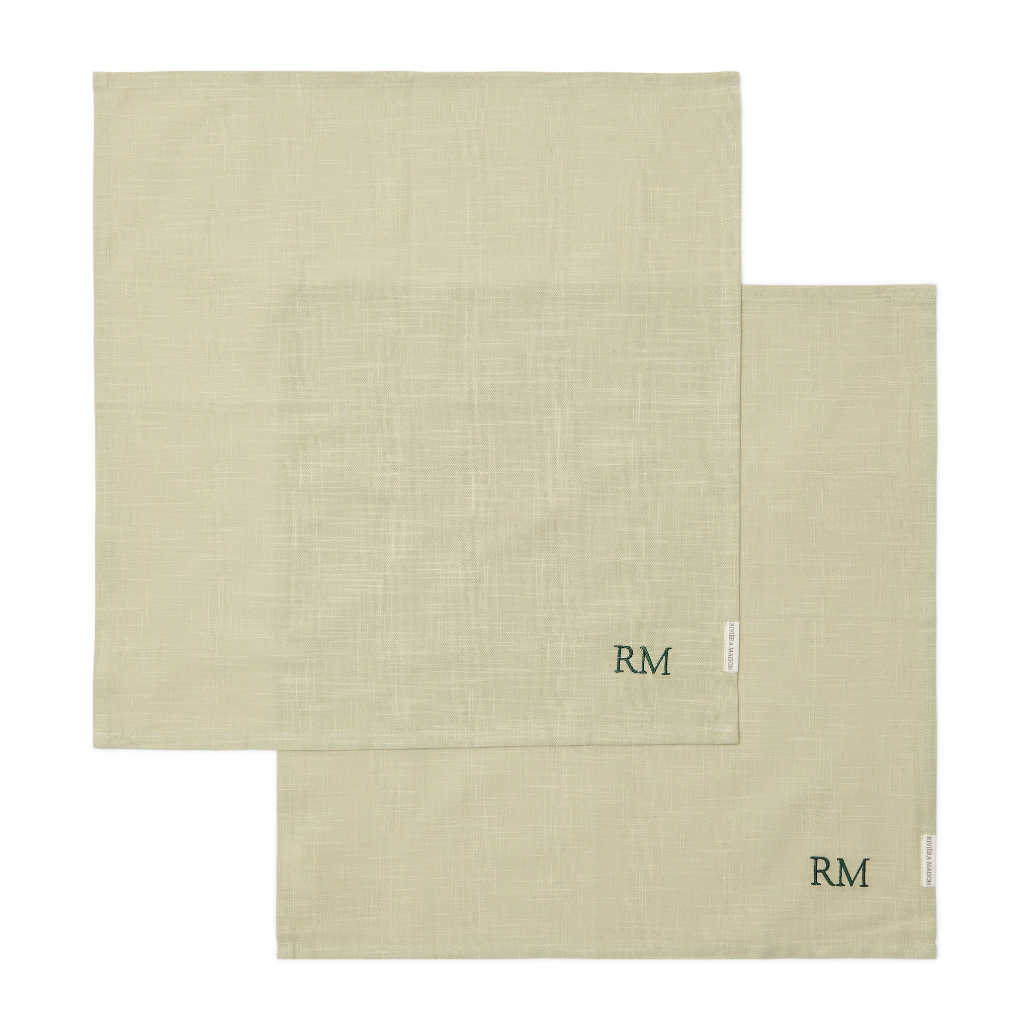 RM servetten Blissgreen, set van 2 stuks.