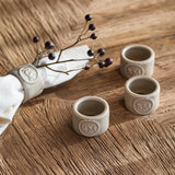 Servetring Rivièra Maison Portofino Set Of 4 pieces Flax