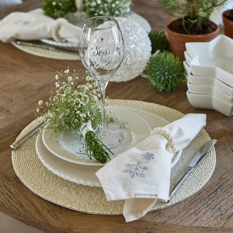 Servetringen Classic Pearl Set Of 4 pieces