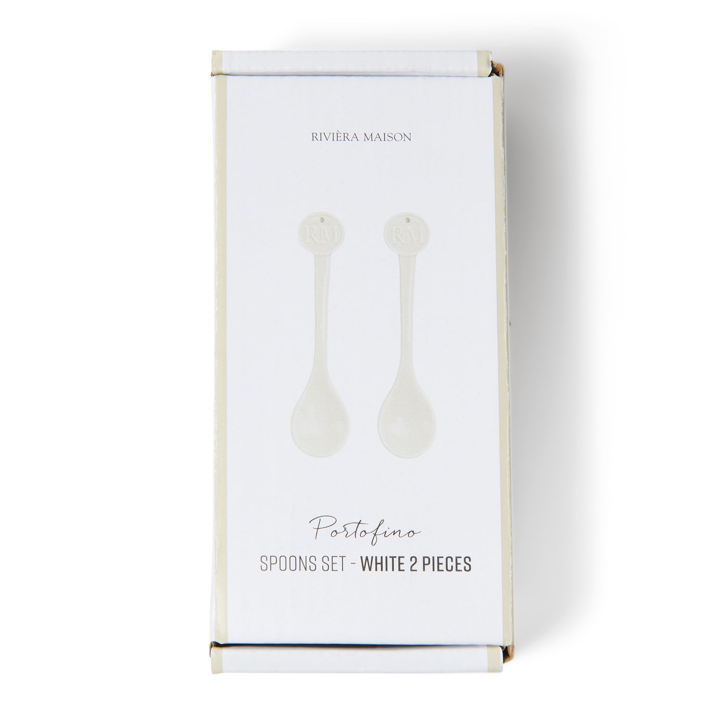 Portofino lepels white, set van 2