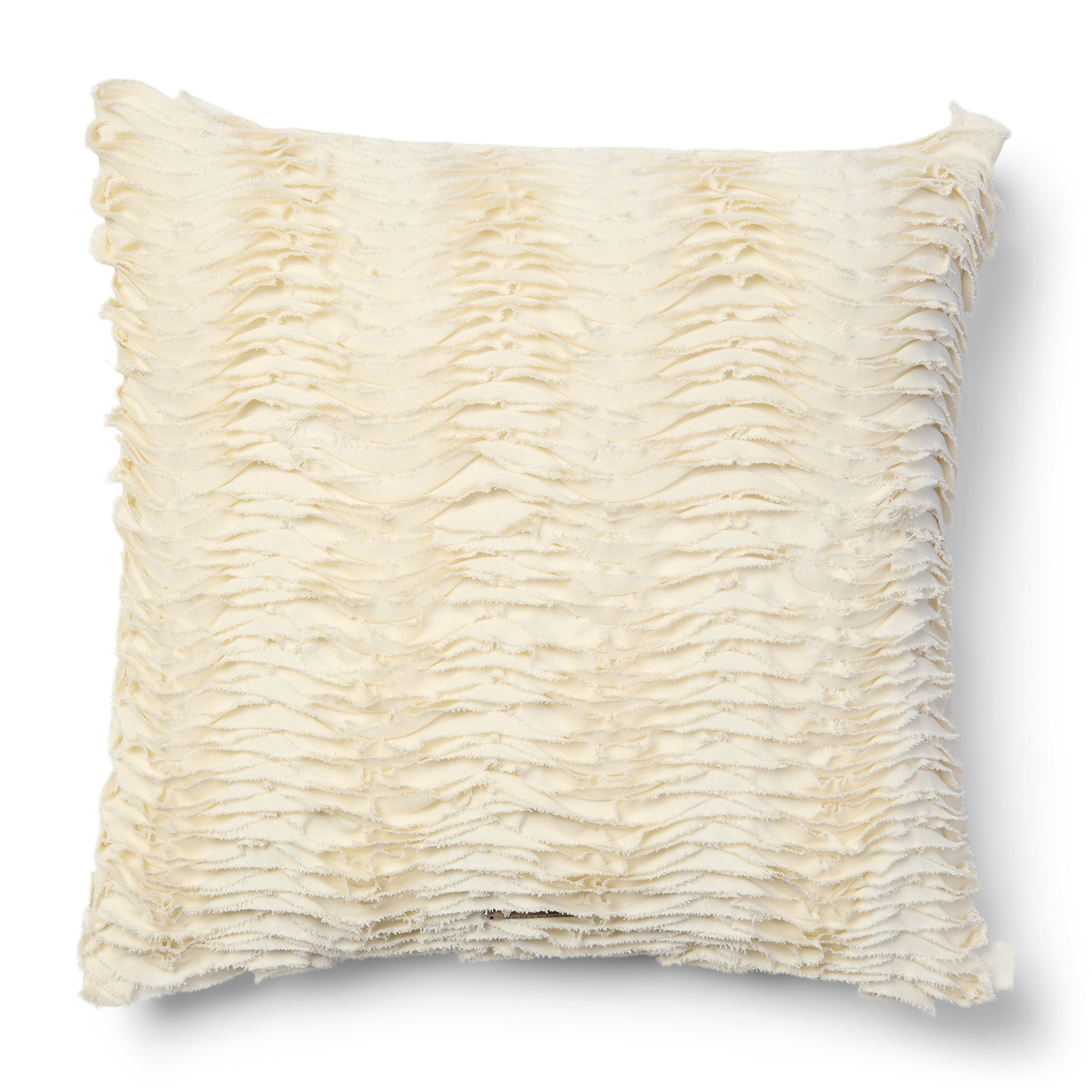 Dune 50×50 White Kussen inclusief binnenkussen