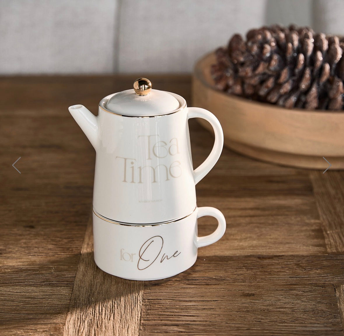 Rivièra Maison Tea Time for One Theepot