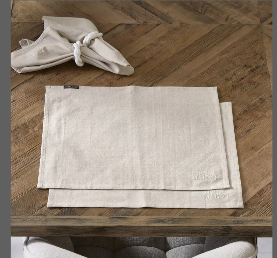 RM Classic Placemat Flax 2 pieces
