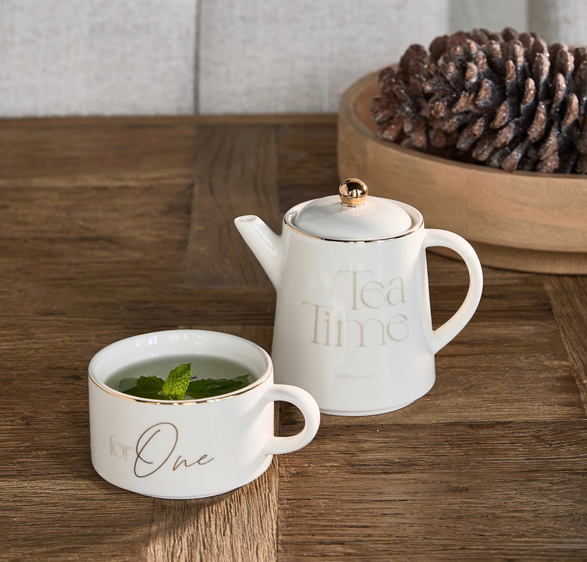 Rivièra Maison Tea Time for One Theepot