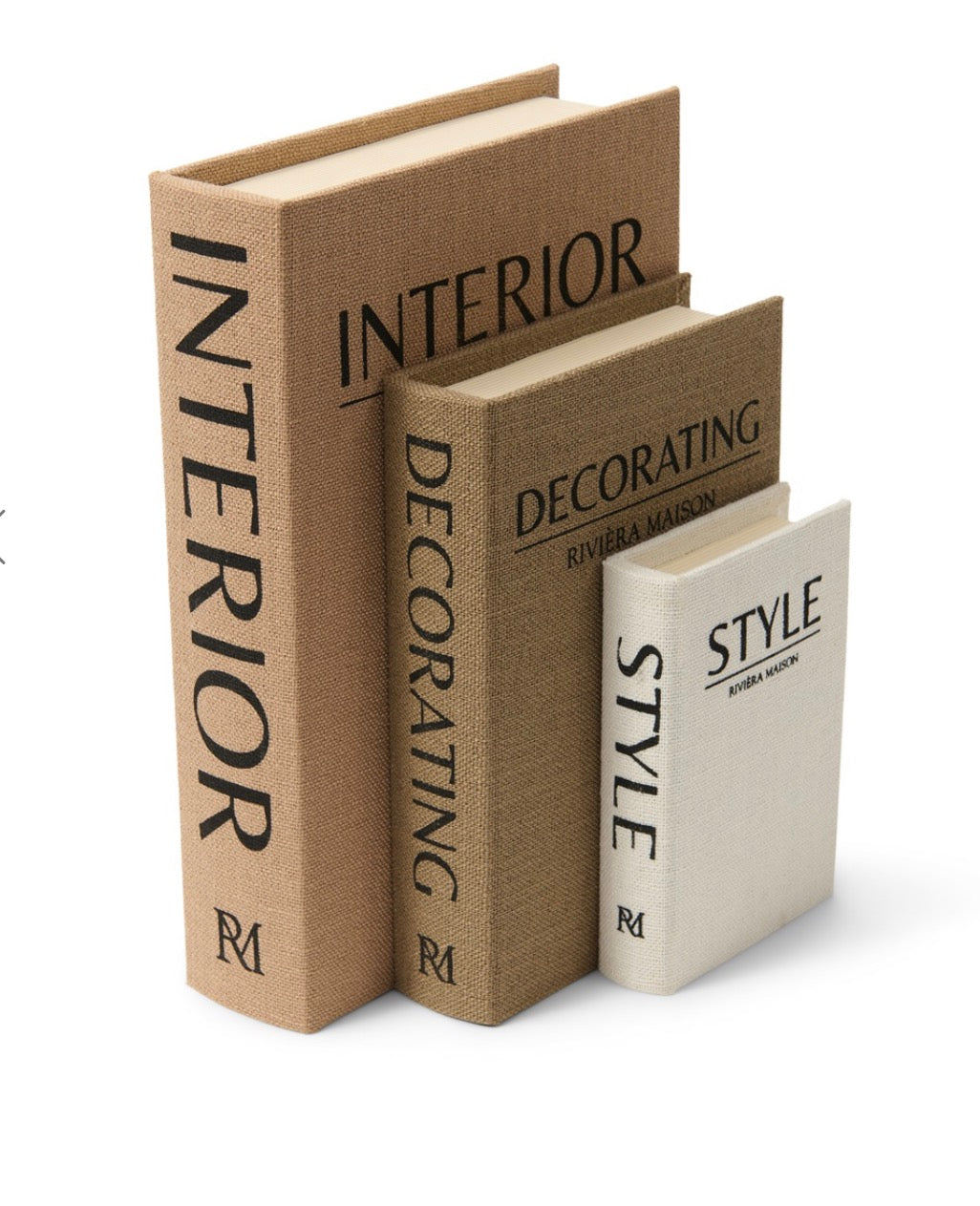 RM Interior Decorative Book Set of 3