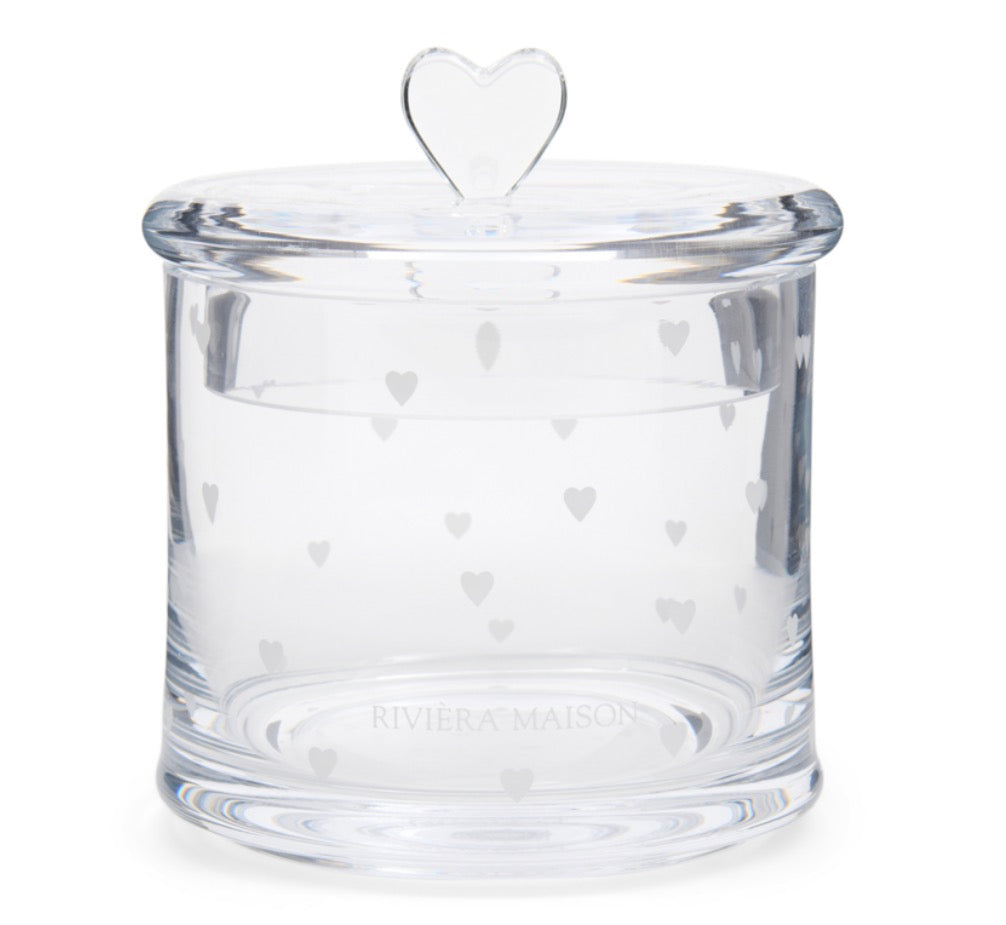 Riviera Maison Sweets Heart Mini Storage Jar